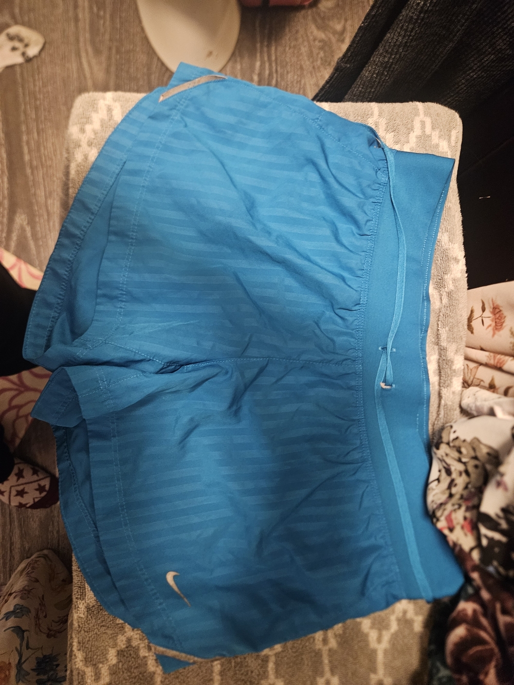 Nike Women's Blue Athletic Running Shorts